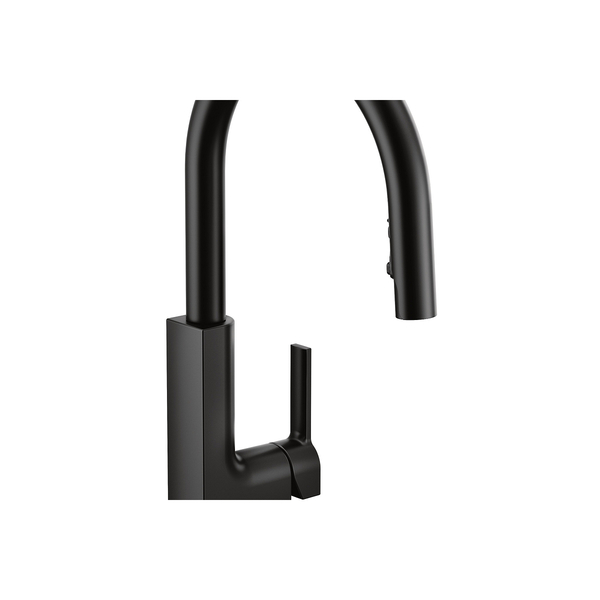 Moen One-Handle Pulldown Kitchen Faucet Matte Black S72308BL